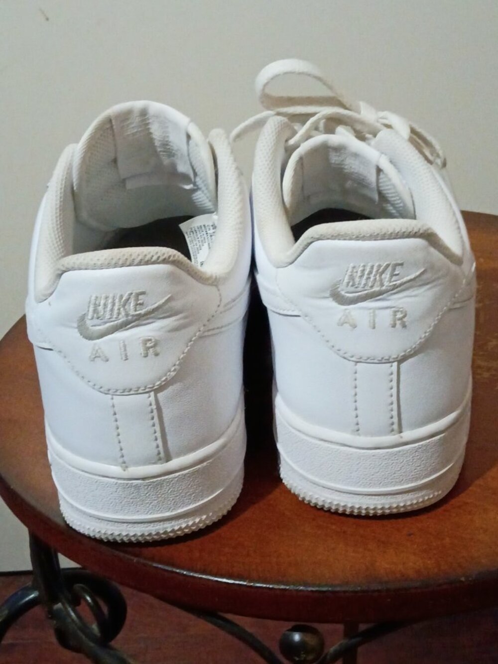 Nike Air Force 1 '07 Low Mens Size 10 White Athletic Shoes Sneakers CW2288-111 - Picture 10 of 14